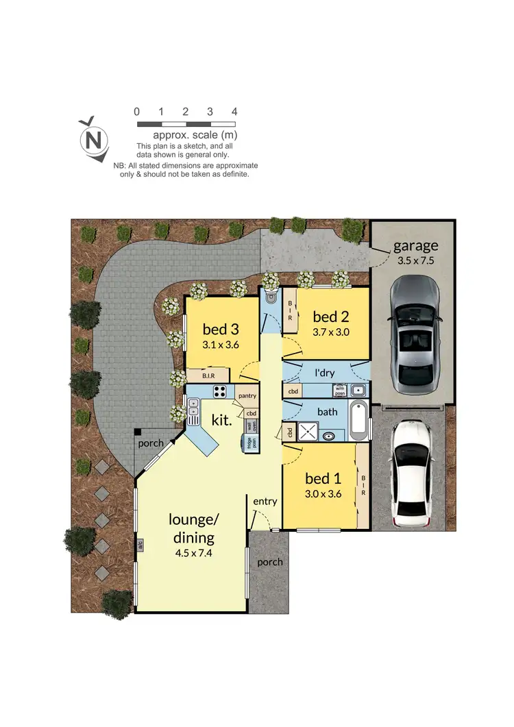 Floorplan of Homely unit listing, 2/24 Studley Street, Mulgrave VIC 3170