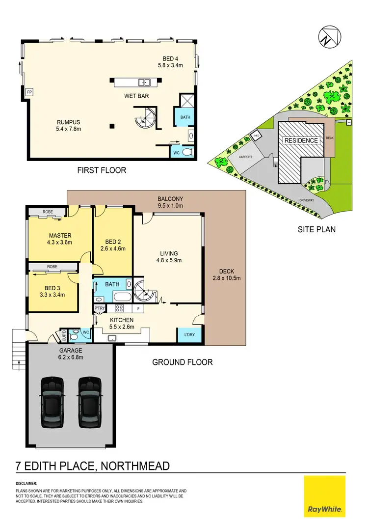 Floorplan of Homely house listing, 7 Edith Place, Northmead NSW 2152