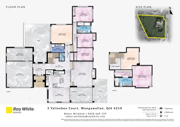 Floorplan of Homely rural property listing, 3 Yallanbee Court, Wongawallan QLD 4210