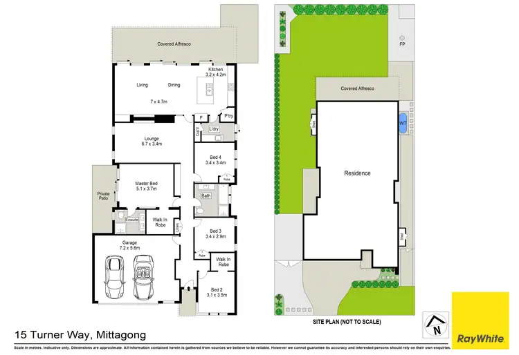 Floorplan of Homely house listing, 15 Turner Way, Renwick NSW 2575