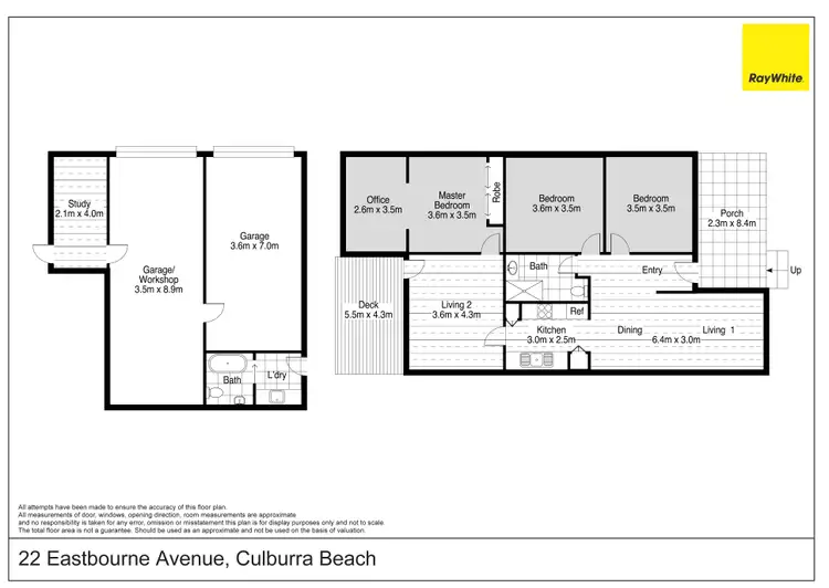 Floorplan of Homely townhouse listing, 22 Eastbourne Avenue, Culburra Beach NSW 2540