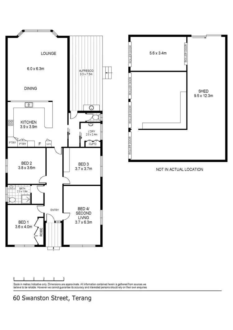 Floorplan of Homely house listing, 60 Swanston Street, Terang VIC 3264