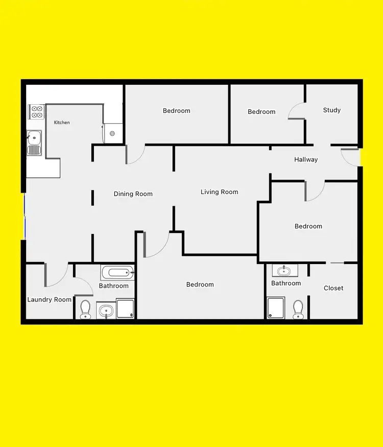 Floorplan of Homely house listing, 27 Mabel Avenue, Mildura VIC 3500