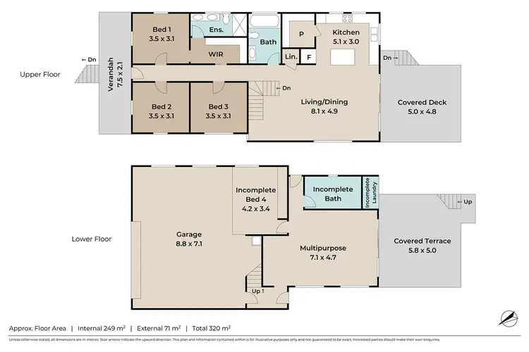 Floorplan of Homely house listing, 26 Charlotte Street, Paddington QLD 4064