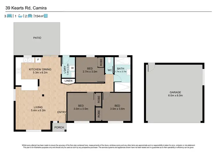 Floorplan of Homely house listing, 39 Kertes Road, Camira QLD 4300