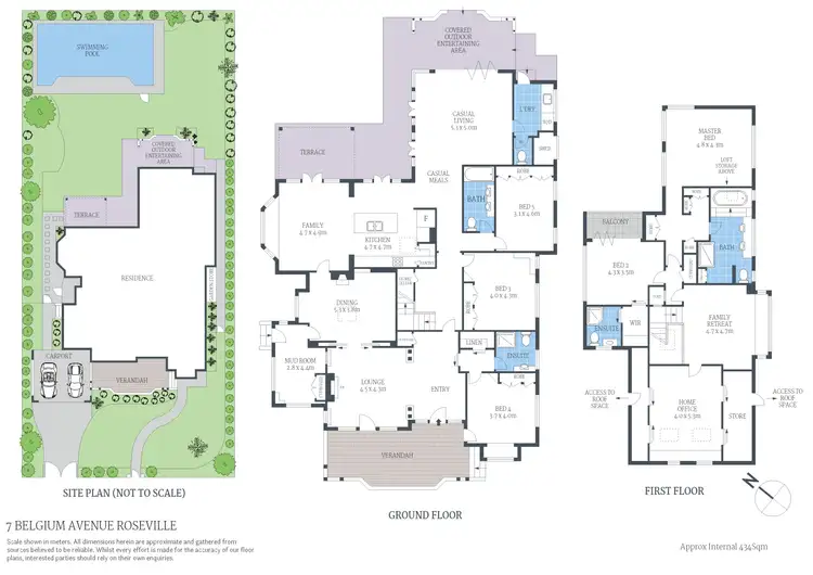 Floorplan of Homely house listing, 7 Belgium Avenue, Roseville NSW 2069
