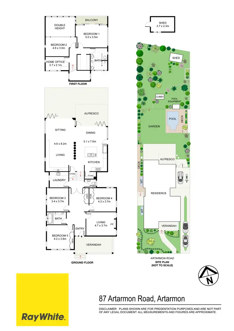 Floorplan of Homely house listing, 87 Artarmon Road, Artarmon NSW 2064