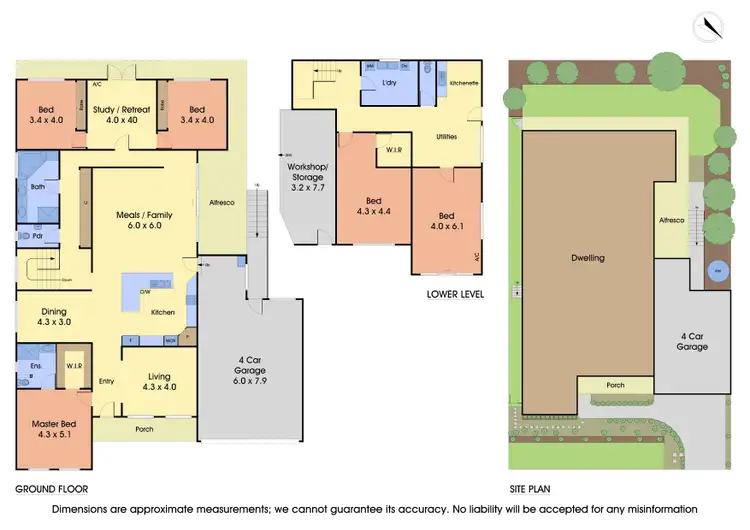 Floorplan of Homely house listing, 42 Montbrae Circuit, Narre Warren North VIC 3804