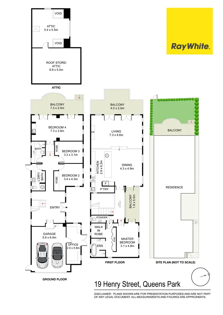 Floorplan of Homely house listing, 19 Henry Street, Queens Park NSW 2022