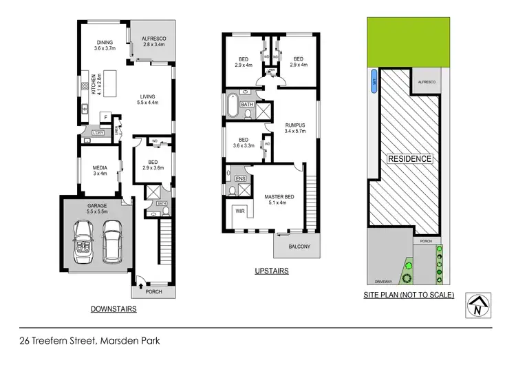 Floorplan of Homely house listing, 26 Treefern Street, Marsden Park NSW 2765
