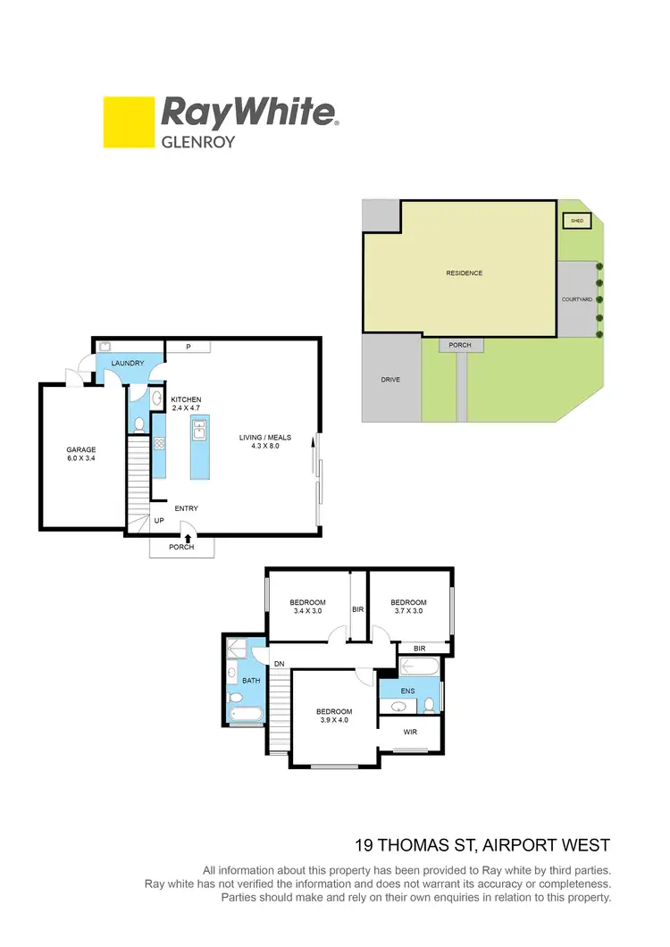 Floorplan of Homely house listing, 19 Thomas Street, Airport West VIC 3042