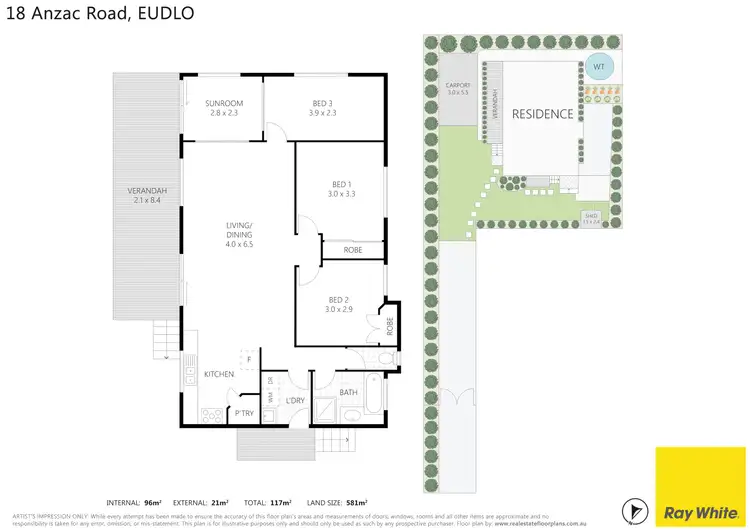 Floorplan of Homely house listing, 18 Anzac Road, Eudlo QLD 4554