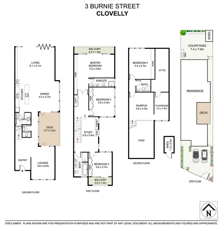 Floorplan of Homely house listing, 3 Burnie Street, Clovelly NSW 2031