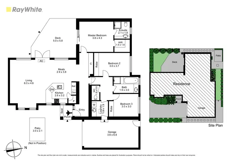 Floorplan of Homely townhouse listing, 2/25 Douglas Street, Ashwood VIC 3147