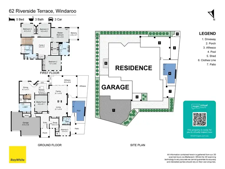 Floorplan of Homely house listing, 62 Riverside Terrace, Windaroo QLD 4207