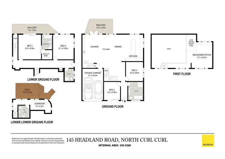 Floorplan of Homely house listing, 145 Headland Road, North Curl Curl NSW 2099
