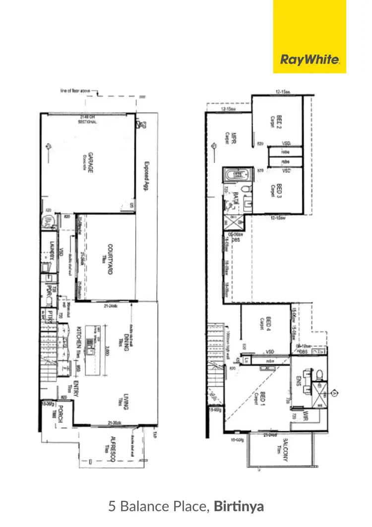 Floorplan of Homely house listing, 5 Balance Place, Birtinya QLD 4575