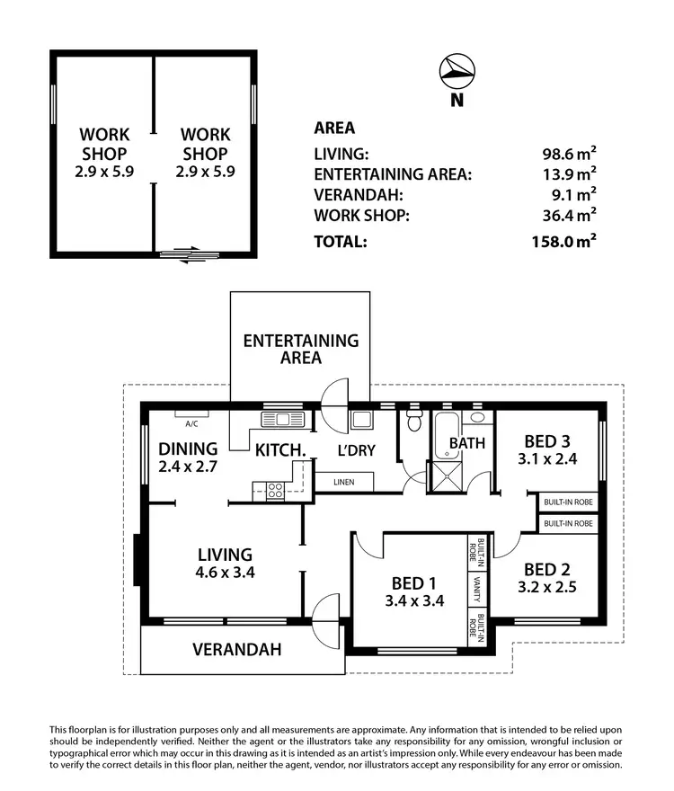 Floorplan of Homely house listing, 21 Jarvis Avenue, Murray Bridge SA 5253