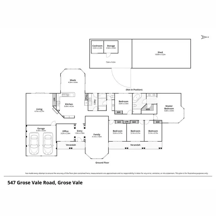Floorplan of Homely house listing, 547 Grose Vale Road, Grose Vale NSW 2753