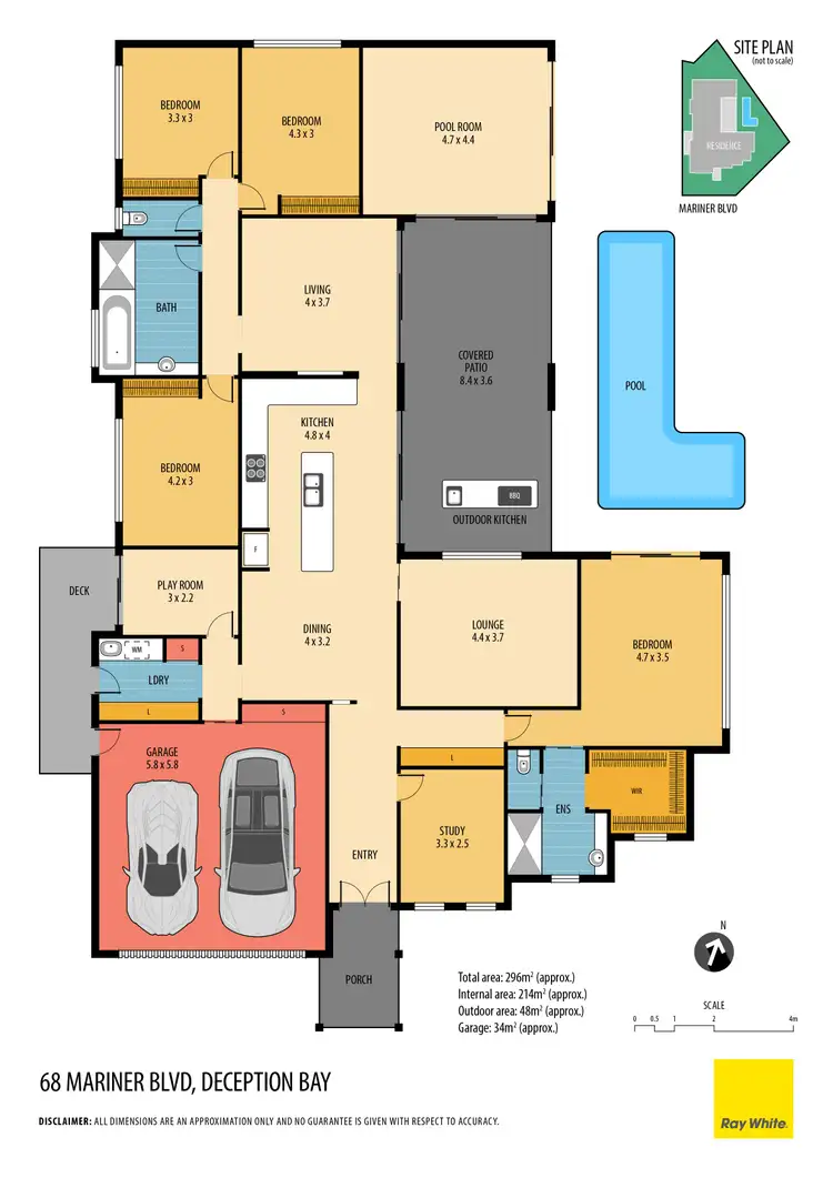 Floorplan of Homely house listing, 68 Mariner Boulevard, Deception Bay QLD 4508