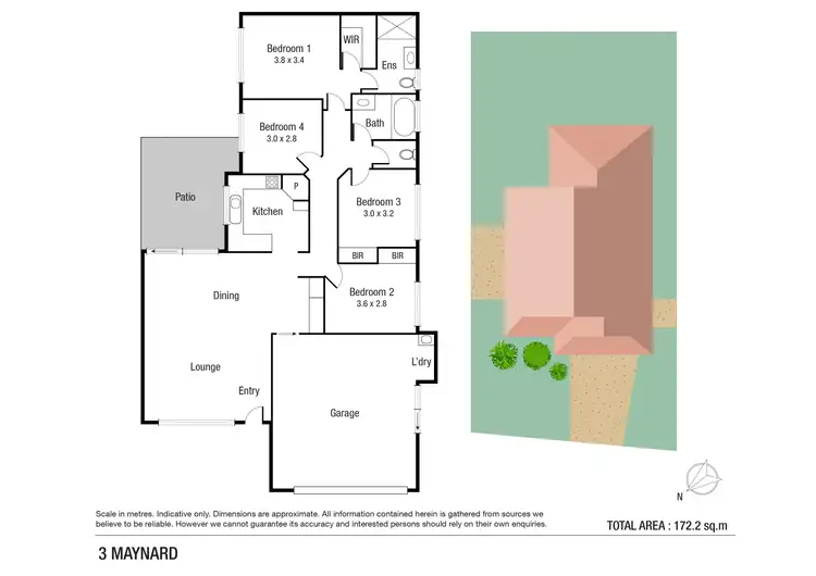 Floorplan of Homely house listing, 3 Maynard Court, Condon QLD 4815
