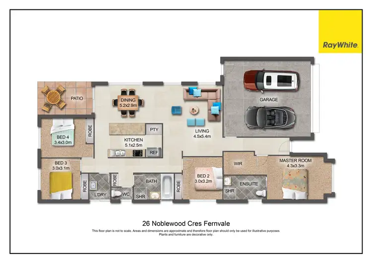 Floorplan of Homely house listing, 26 Noblewood Crescent, Fernvale QLD 4306