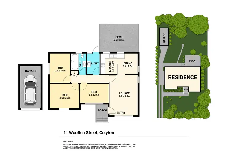 Floorplan of Homely house listing, 11 Wootten Street, Colyton NSW 2760