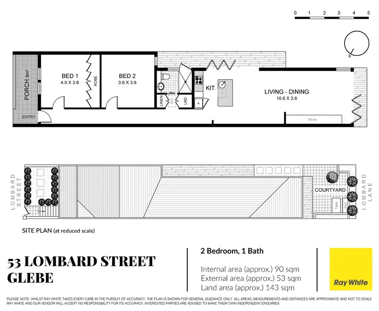 Floorplan of Homely house listing, 53 Lombard Street, Glebe NSW 2037