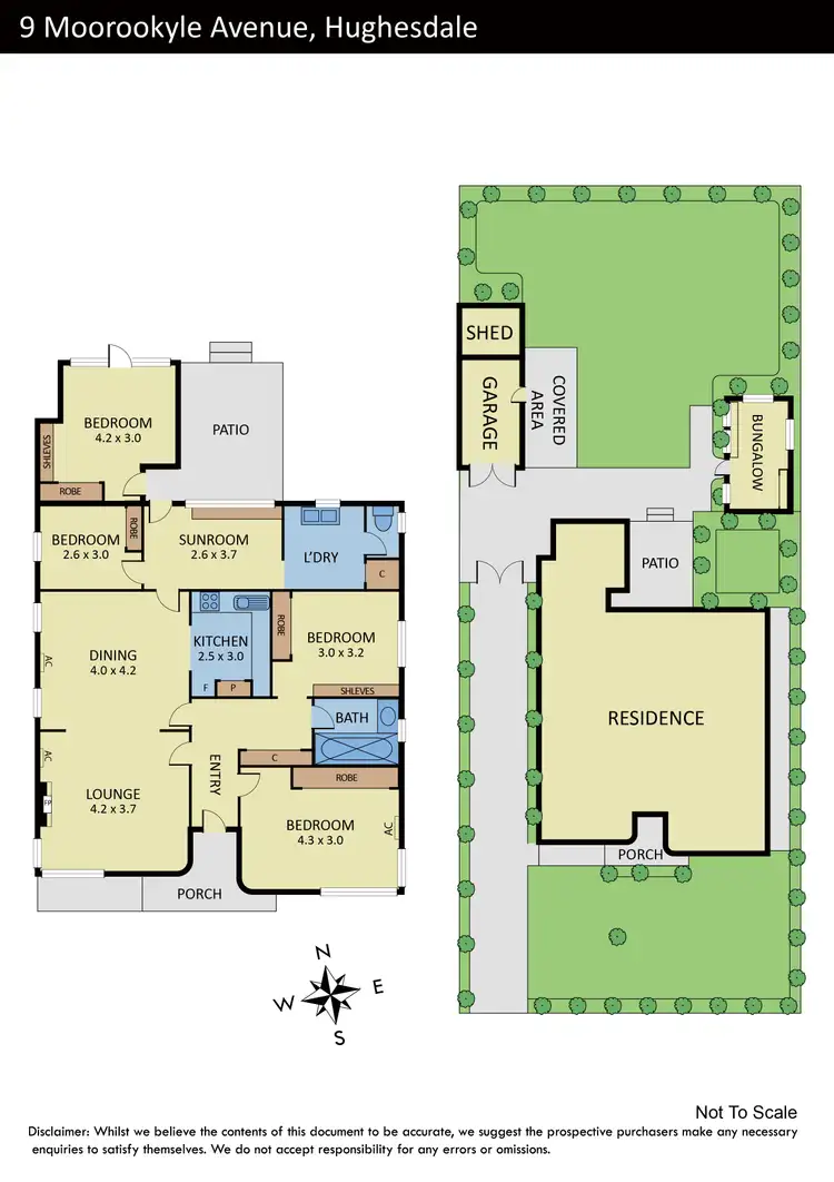 Floorplan of Homely house listing, 9 Moorookyle Avenue, Hughesdale VIC 3166