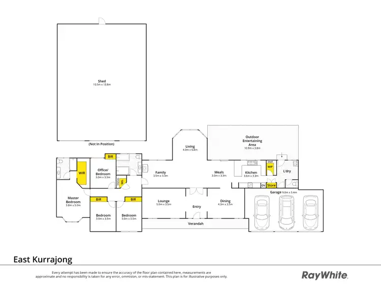 Floorplan of Homely house listing, 117 Ala Moana Road, East Kurrajong NSW 2758