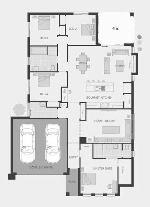 Floorplan of Homely house listing, 57 Modbury Street, Bungendore NSW 2621
