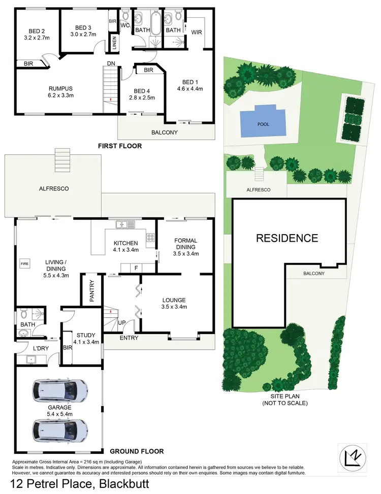 Floorplan of Homely house listing, 12 Petrel Place, Blackbutt NSW 2529