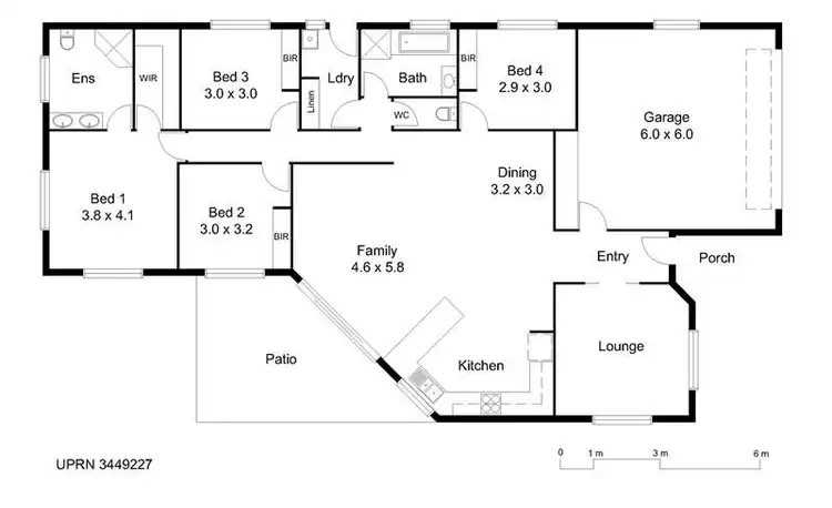 Floorplan of Homely house listing, Address available on request