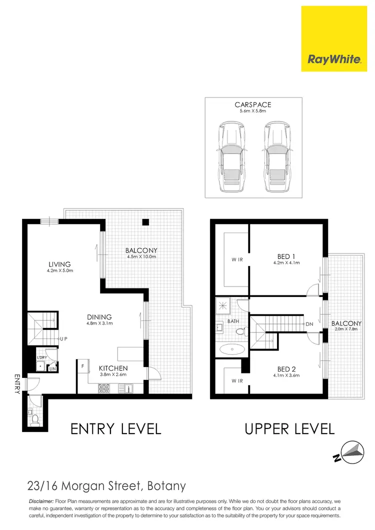 Floorplan of Homely apartment listing, 23/16 Morgan Street, Botany NSW 2019