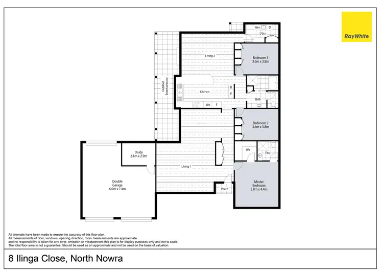 Floorplan of Homely house listing, 8 Ilinga Close, North Nowra NSW 2541