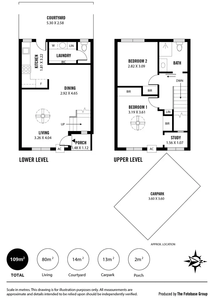 Floorplan of Homely house listing, 2/27 Wright Street, Henley Beach SA 5022