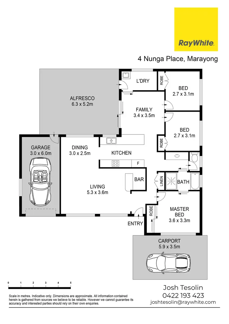 Floorplan of Homely house listing, 4 Nunga Place, Marayong NSW 2148