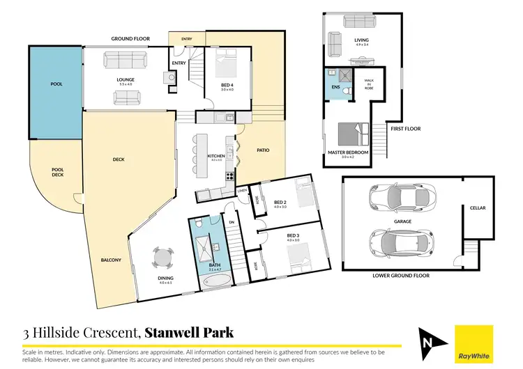 Floorplan of Homely house listing, 3 Hillside Crescent, Stanwell Park NSW 2508