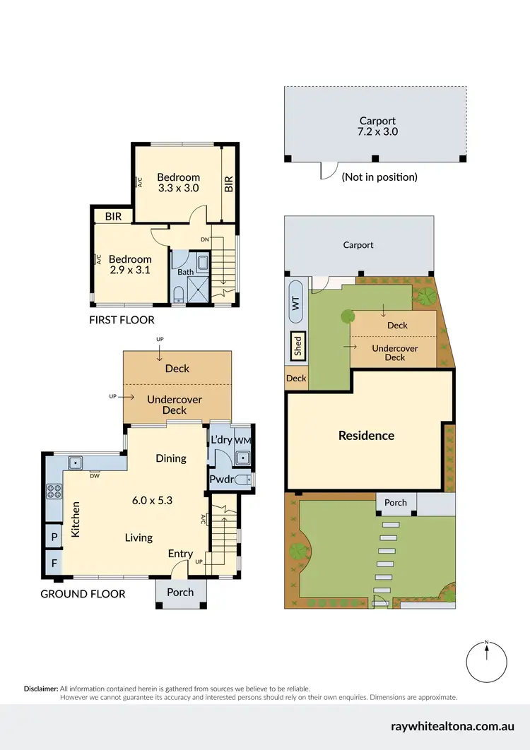 Floorplan of Homely house listing, 1/408 Blackshaws Road, Altona North VIC 3025