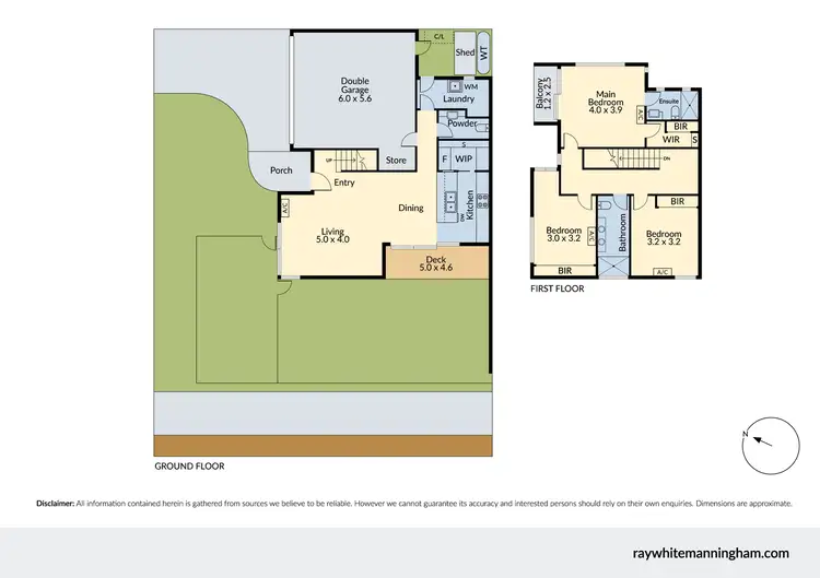 Floorplan of Homely townhouse listing, 1/74 Argyle Avenue, Chelsea VIC 3196