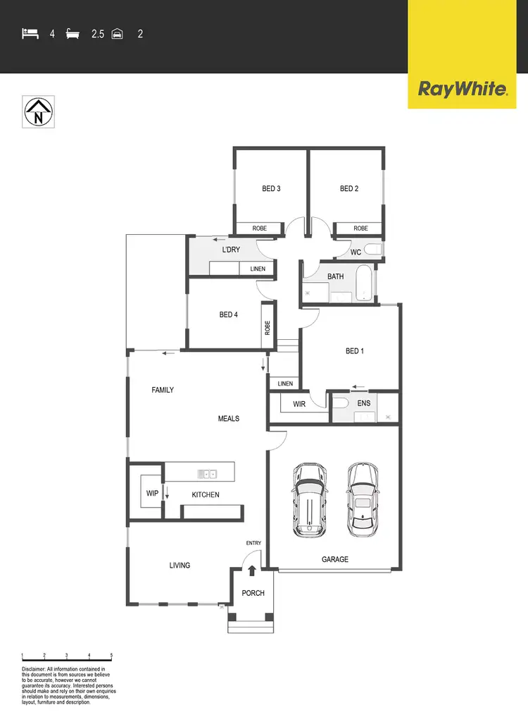 Floorplan of Homely house listing, 27 Kilduff Street, Watson ACT 2602