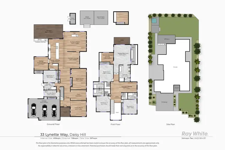 Floorplan of Homely house listing, 33 Lynette Way, Daisy Hill QLD 4127