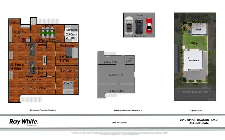 Floorplan of Homely house listing, 221C Upper Dawson Road, Allenstown QLD 4700