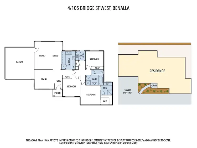 Floorplan of Homely house listing, 4/105 Bridge Street, Benalla VIC 3672