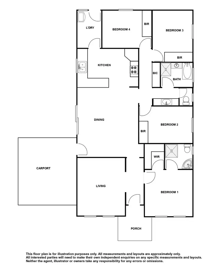Floorplan of Homely house listing, 34 Jensen Avenue, Whyalla Jenkins SA 5609