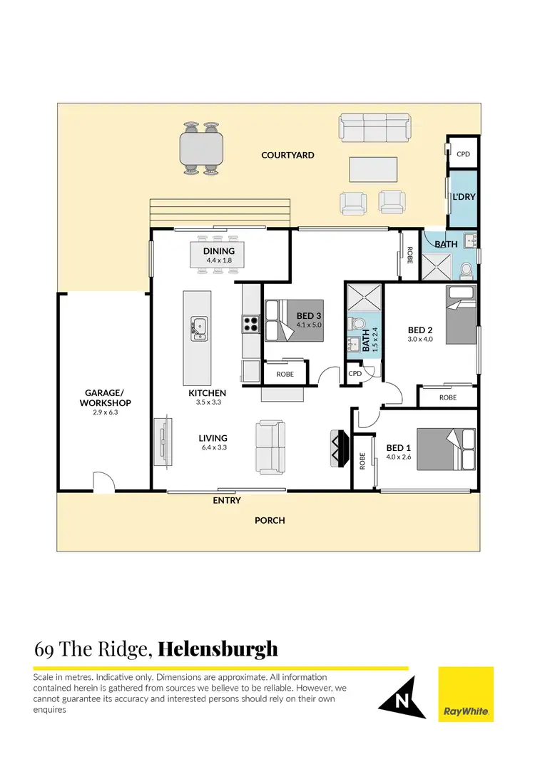 Floorplan of Homely house listing, 69 The Ridge, Helensburgh NSW 2508