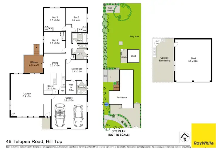 Floorplan of Homely house listing, 46 Telopea Road, Hill Top NSW 2575
