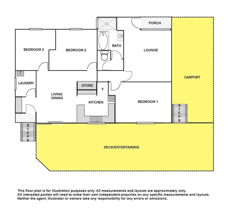 Floorplan of Homely house listing, 23 Chinnery Street, Port Augusta West SA 5700