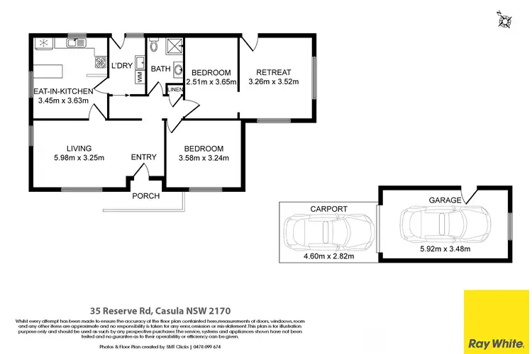 Floorplan of Homely house listing, 35 & 37 Reserve Road, Casula NSW 2170