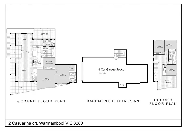 Floorplan of Homely house listing, 2 Casuarina Court, Warrnambool VIC 3280